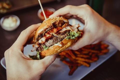Menu burger et Diabète